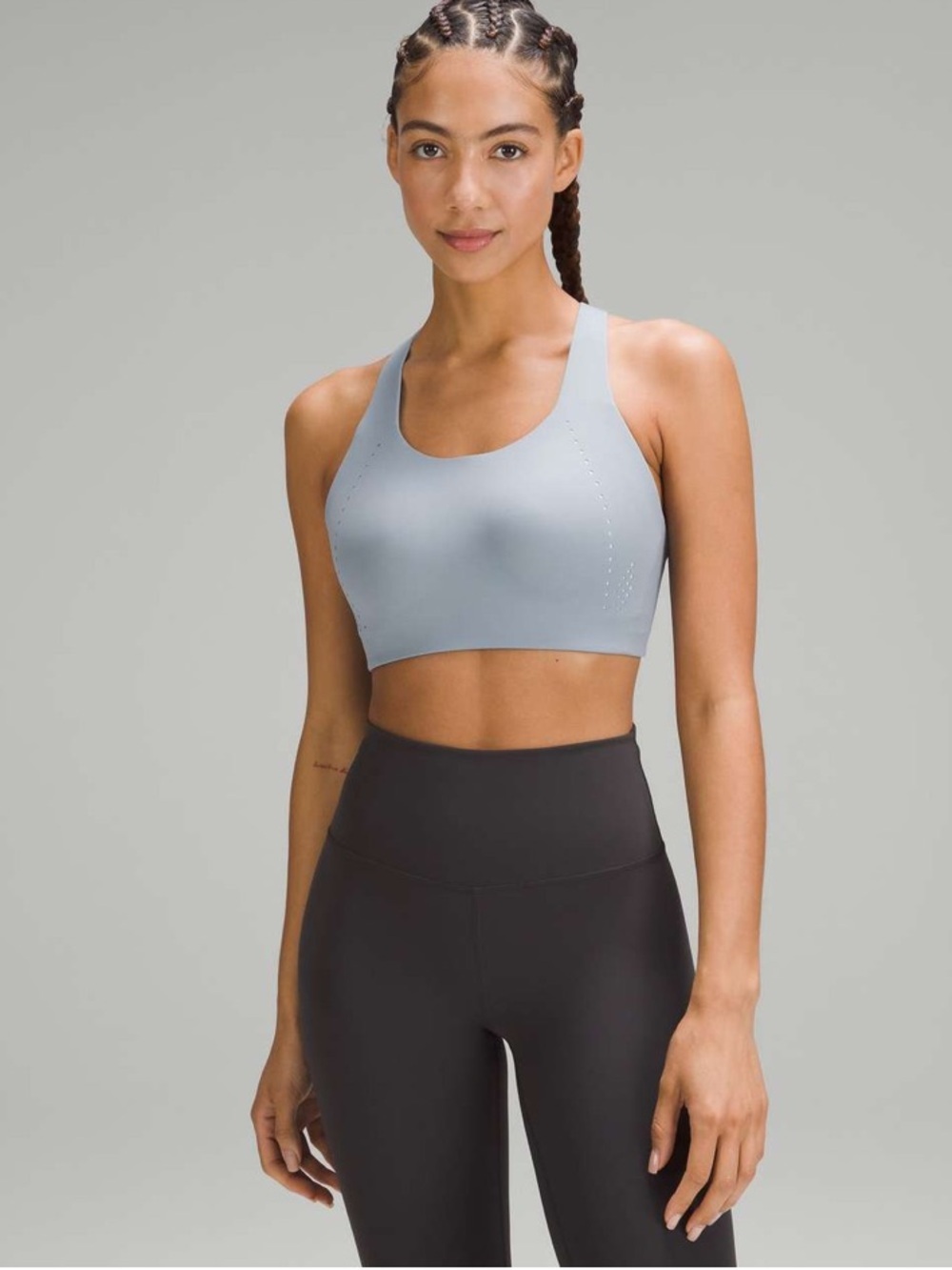 Lululemon Air Support Bra | 32DD | Chambray